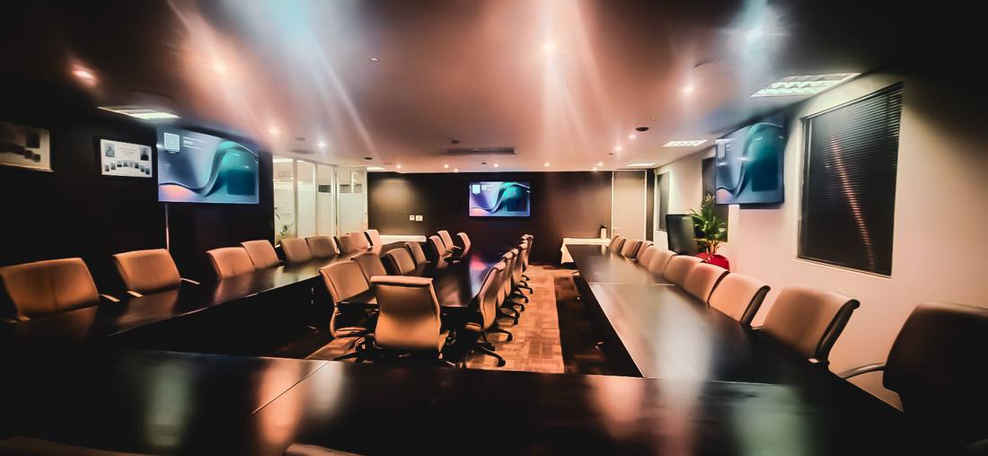 Boardroom AV installation by Kip Tech Hub